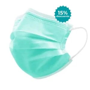 Barbijos Qualident x 50u Verde