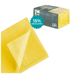 Compresa descartable x50 u. amarillo EURONDA