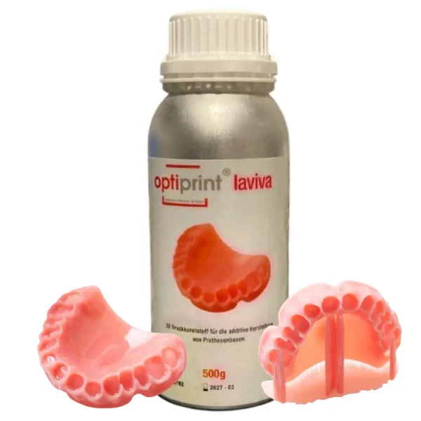 Resina DENTONA Optiprint laviva 500cc Rosa claro- Precisión y Biocompatibilidad