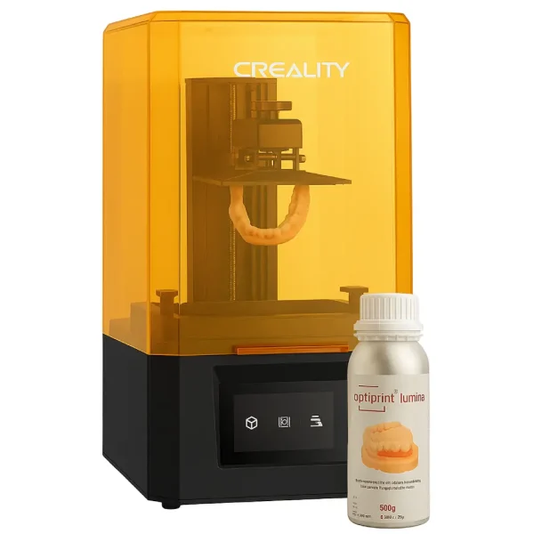 Resina Dentona Optiprint Lumina A2 500 grs. para coronas y puentes provisionales. - Imagen 2