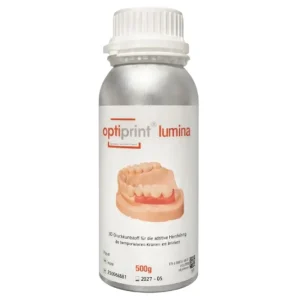 Resina Dentona Optiprint Lumina A1 500 grs. para coronas y puentes provisionales