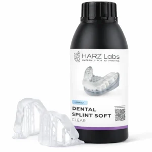 Resina 3D HARZLabs Splint Soft Clear x 500gr.