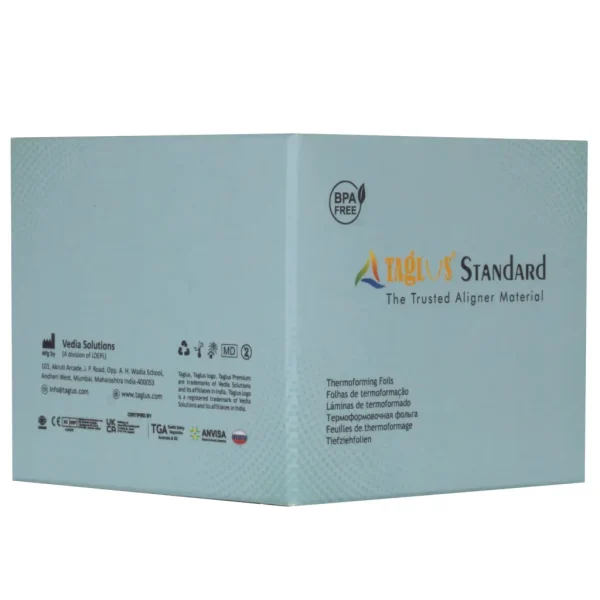 Placas TAGLUS STANDARD redondas 0.8 mm-Rígidas y Duraderas