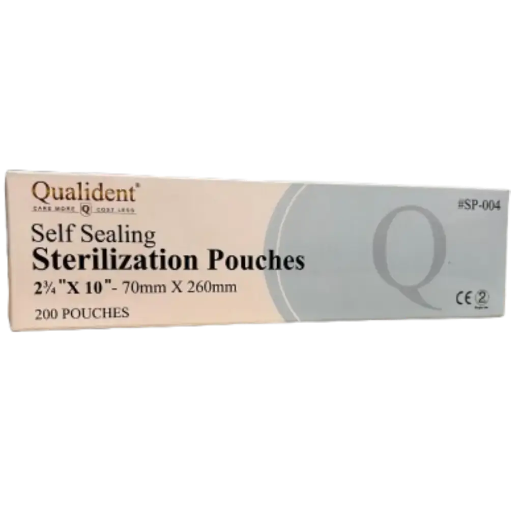 Bolsa Pouch p/esterilización 7 x 26 x 200 Qualident