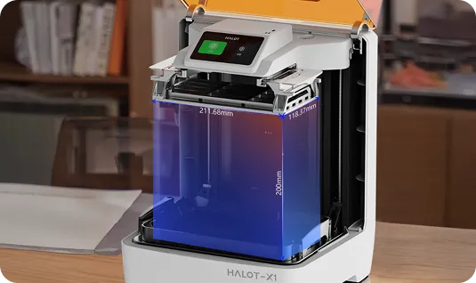 Detalle impresora Creality Halot X1