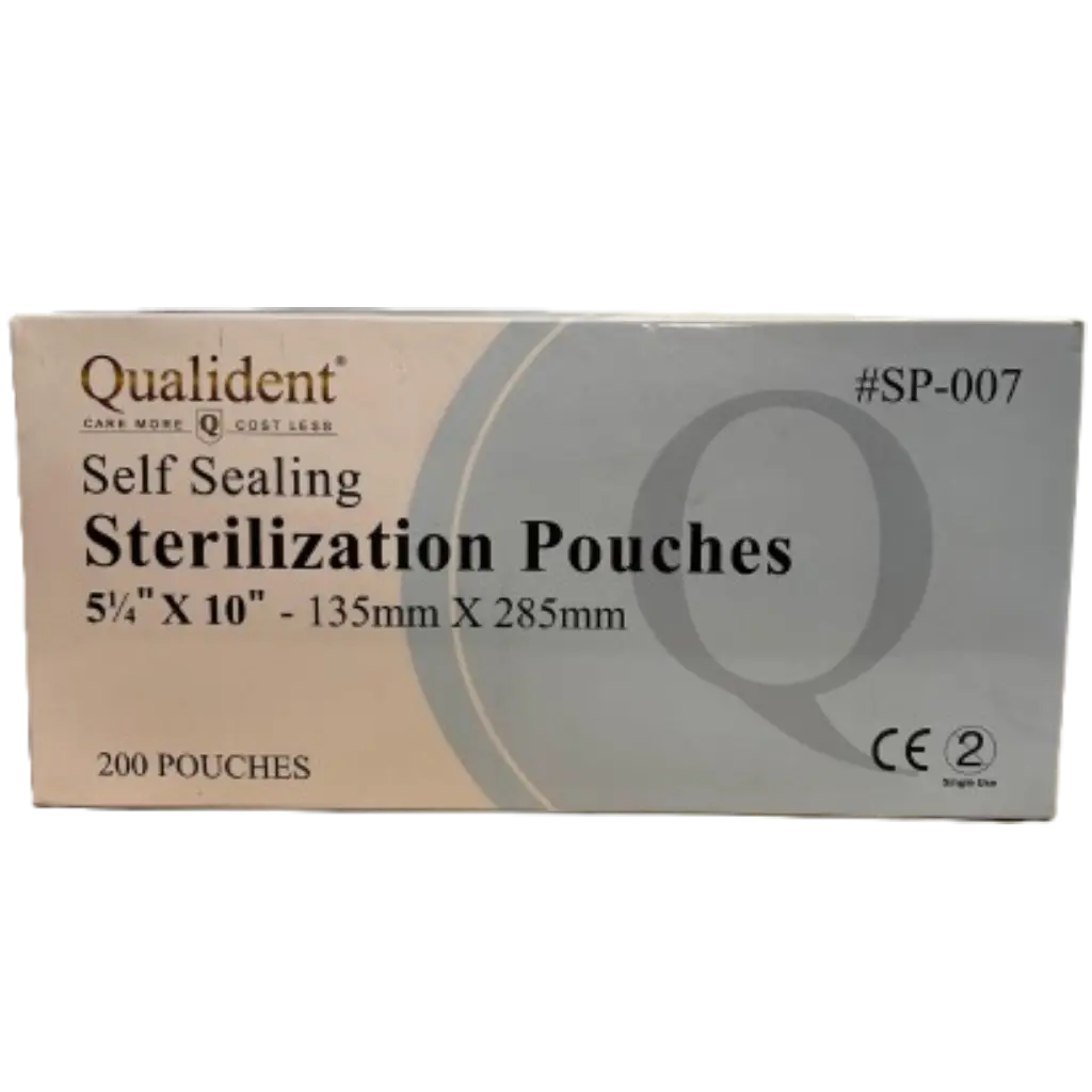 Bolsa Pouch p/esterilización 13.5 x 28 x 200 Qualident