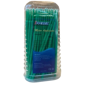 Microaplicadores Dochem Extra Fino Verde x 100 un.
