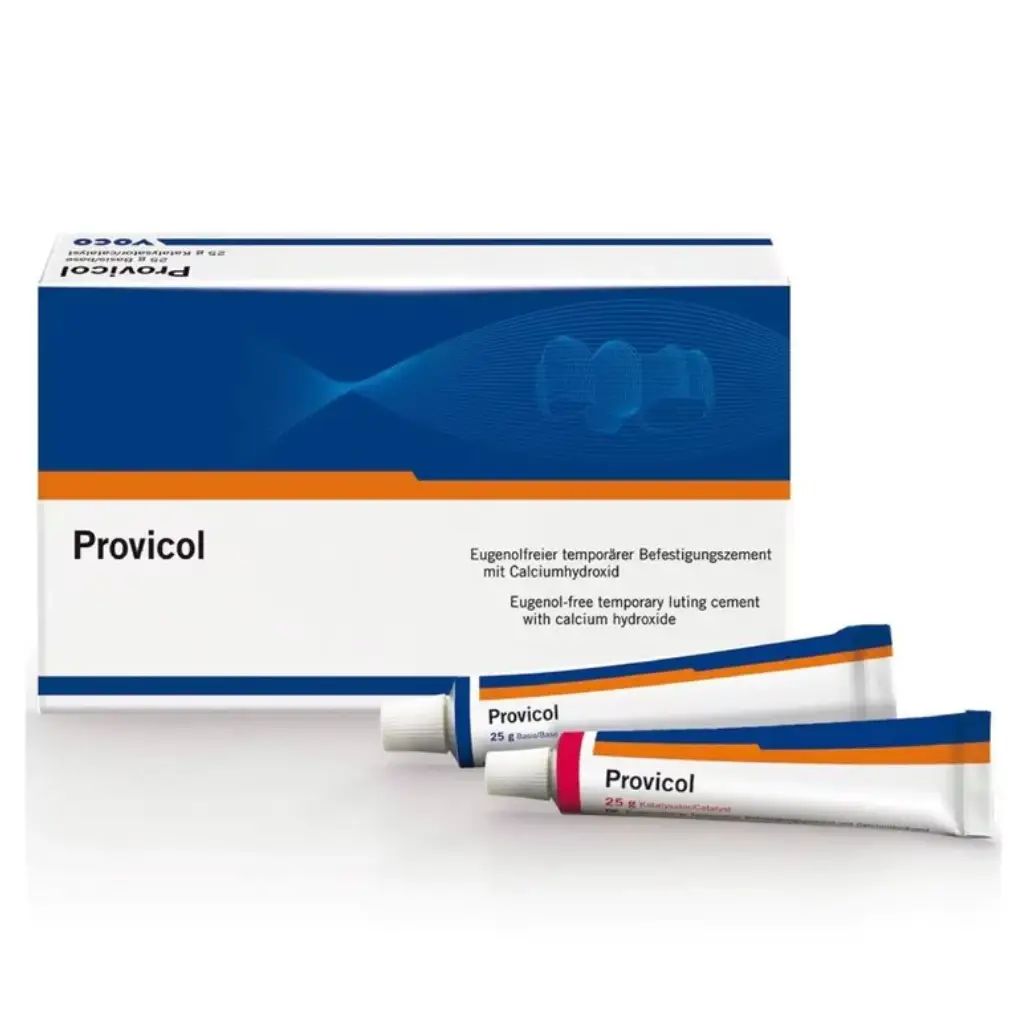 Provicol Voco cemento provisorio sin eugenol 2 x 25g