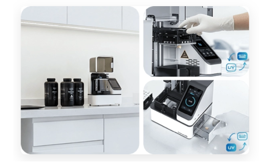 Detalle impresora Creality Halot X1