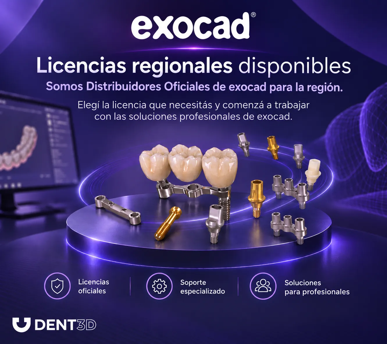 Licencias Exocad en Argentina